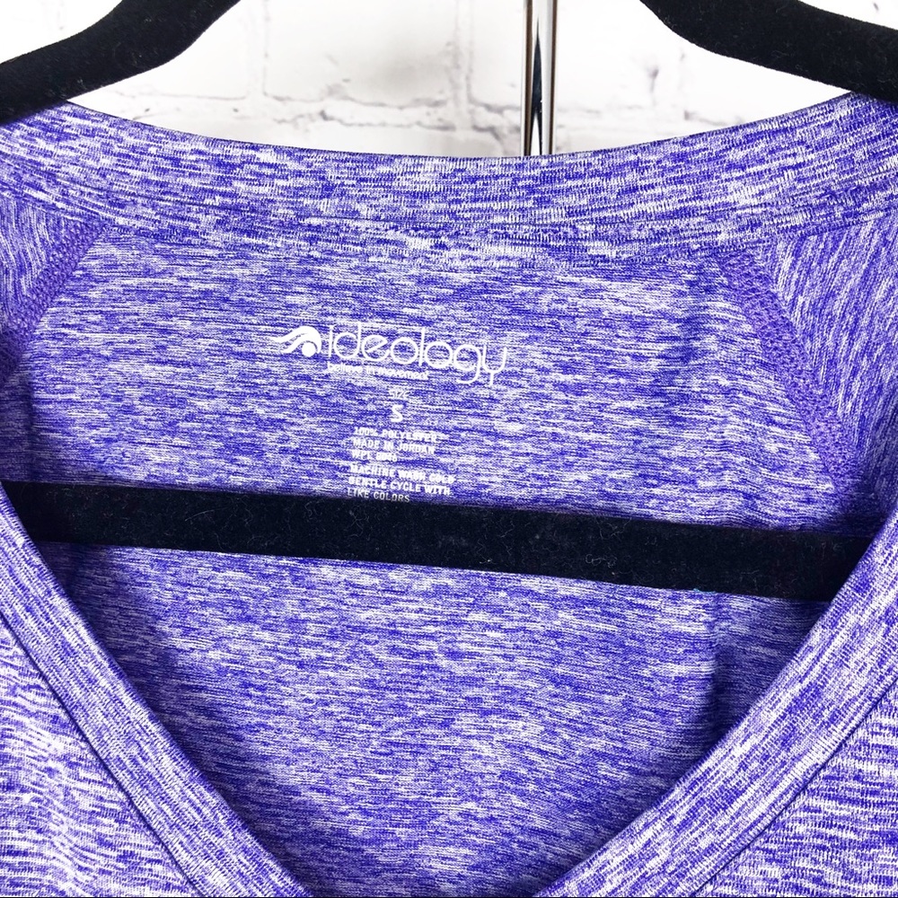 Ideology Purple T-shirt Size Small - Picture 3 of 5